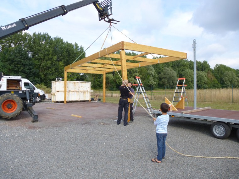 Abris pour camping-cars