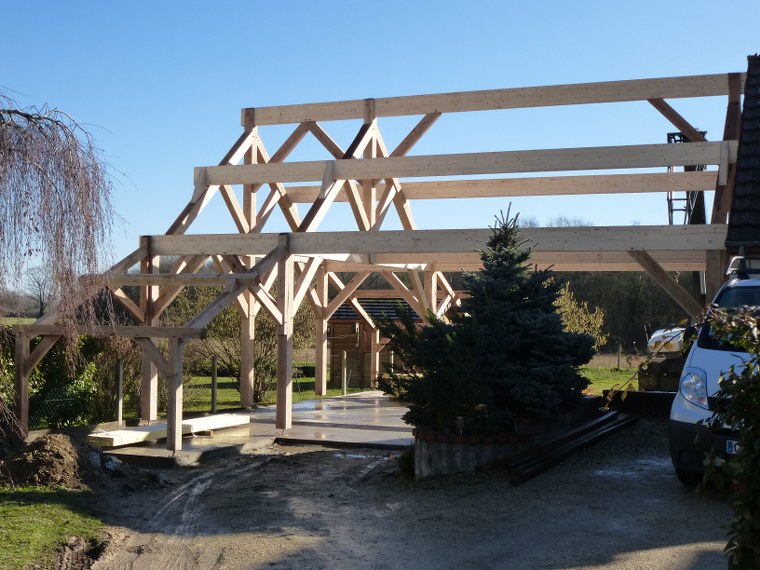 Appentis et abris bois