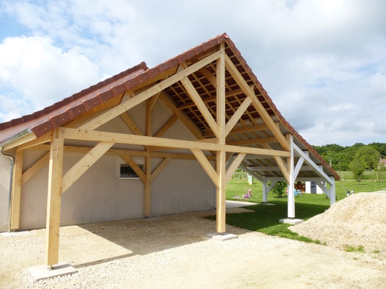 Appentis et abris bois