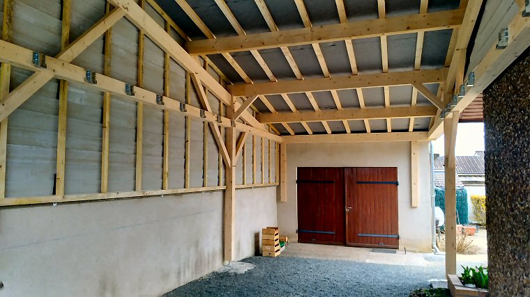 Appentis et abris bois