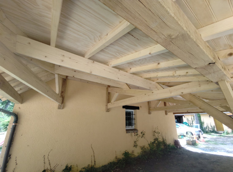 Appentis et abris bois