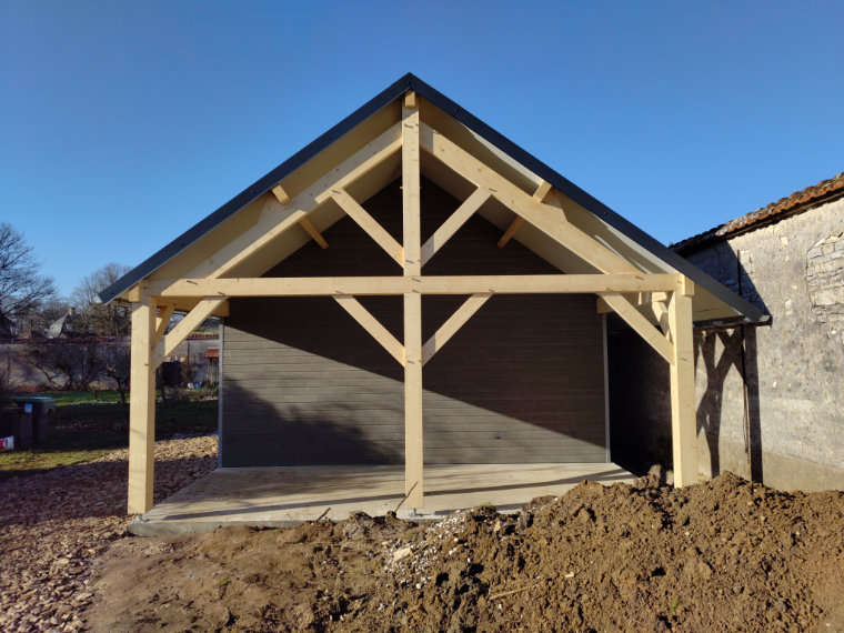 Appentis et abris bois