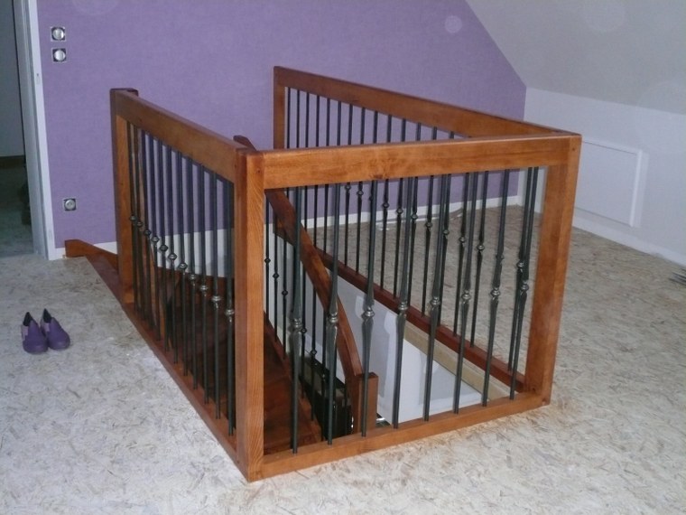 Escaliers en bois