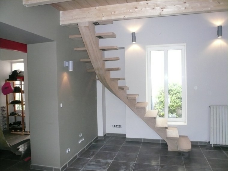 Escaliers en bois