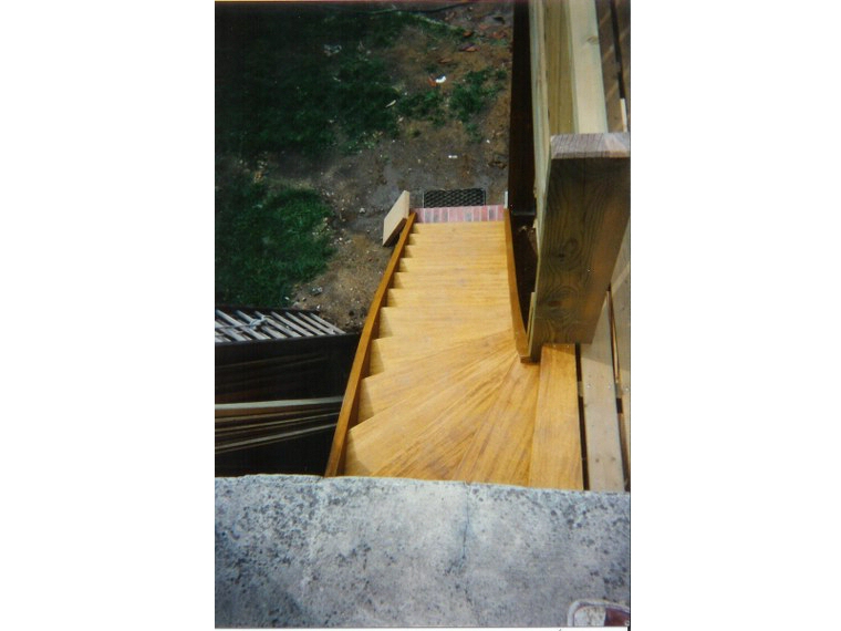 Escaliers en bois