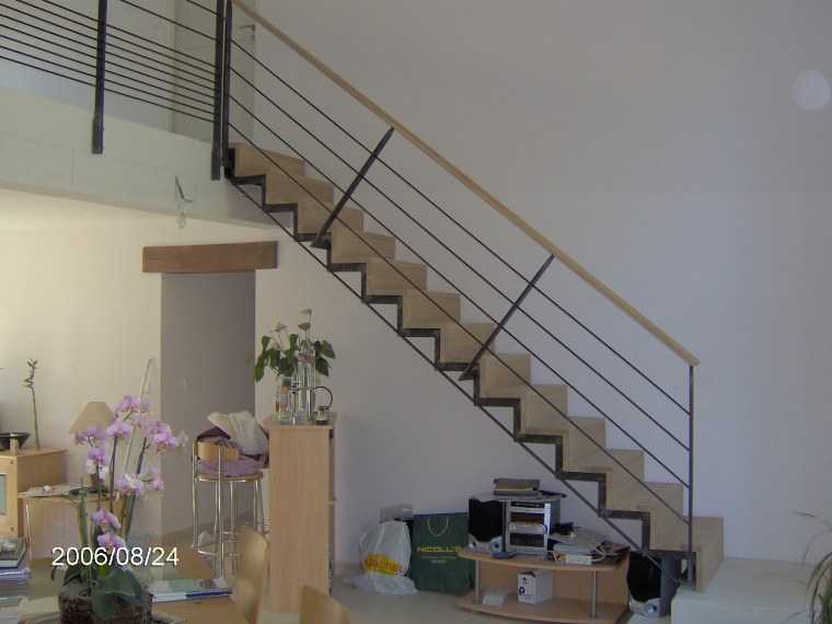 Escaliers en bois