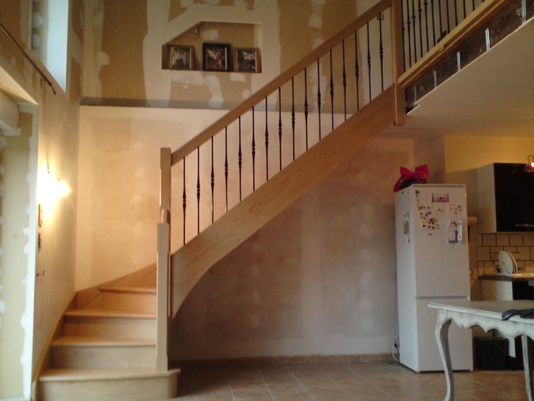 Escaliers en bois