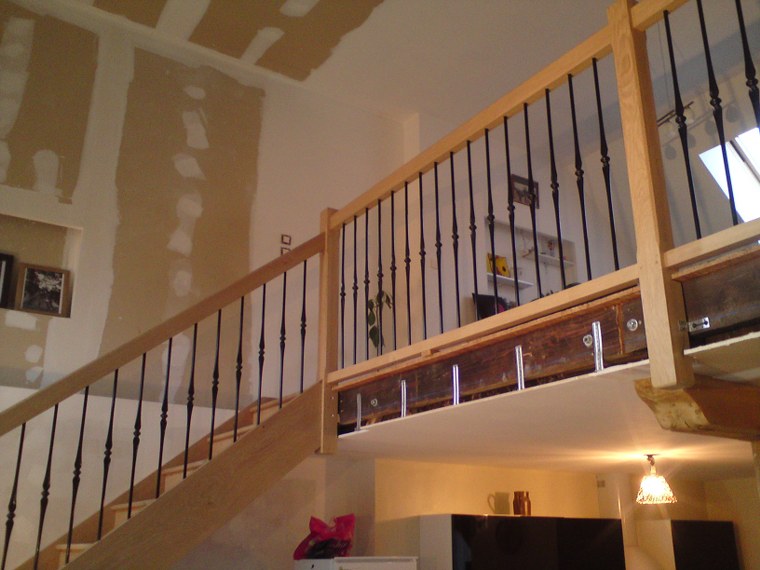 Escaliers en bois