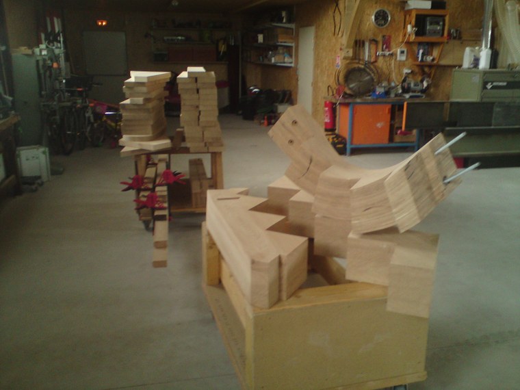 Escaliers en bois