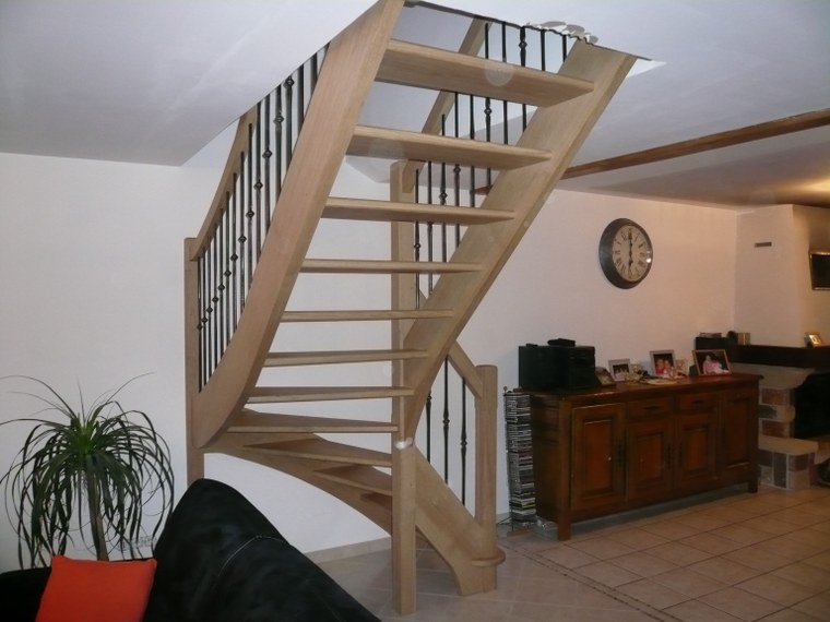 Escaliers en bois