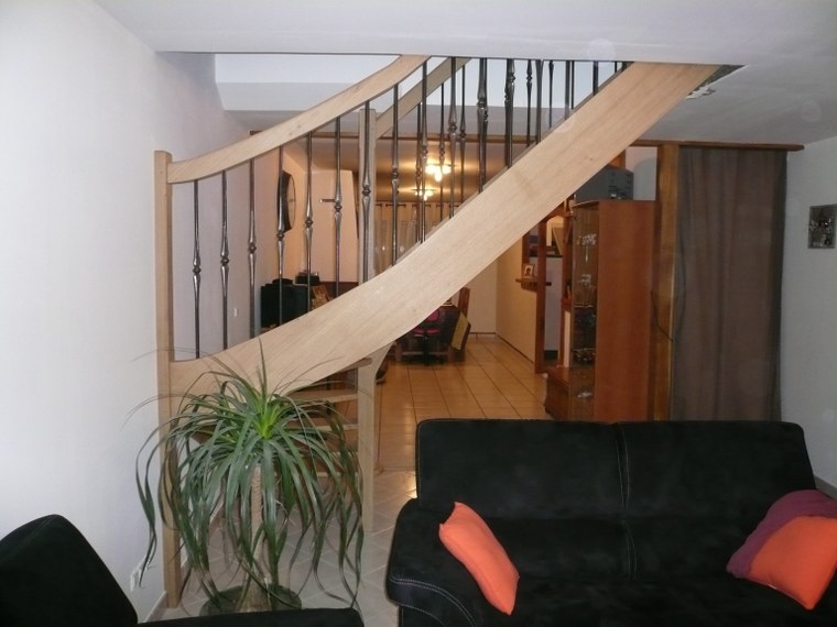 Escaliers en bois
