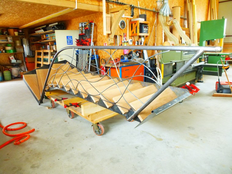 Escaliers en bois