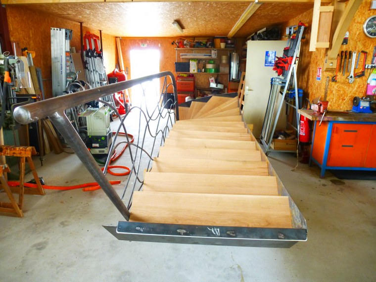 Escaliers en bois