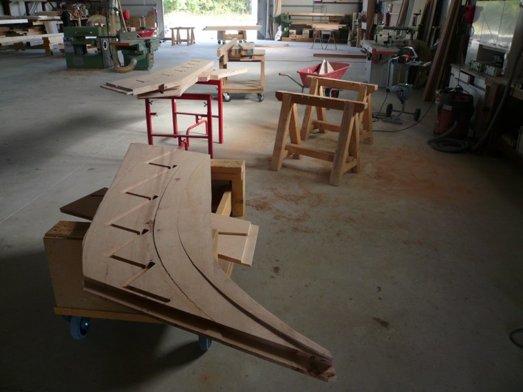 Escaliers en bois