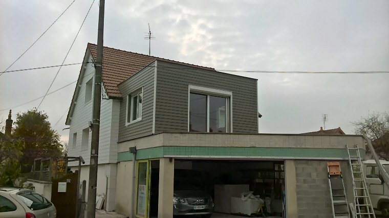 Extension de maison en bois