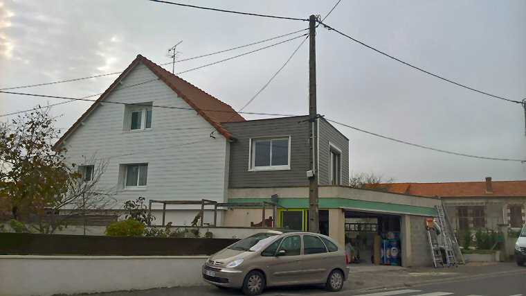 Extension de maison en bois