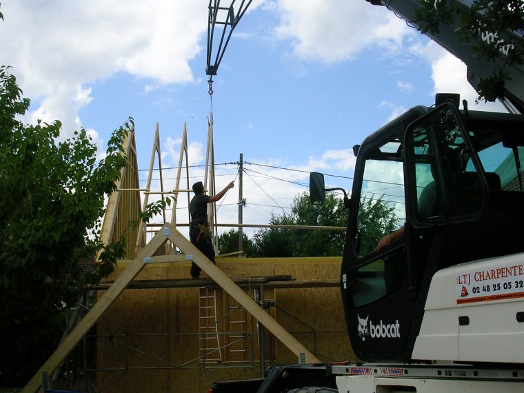 Extension de maison en bois