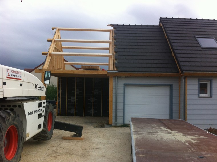 Extension de maison en bois