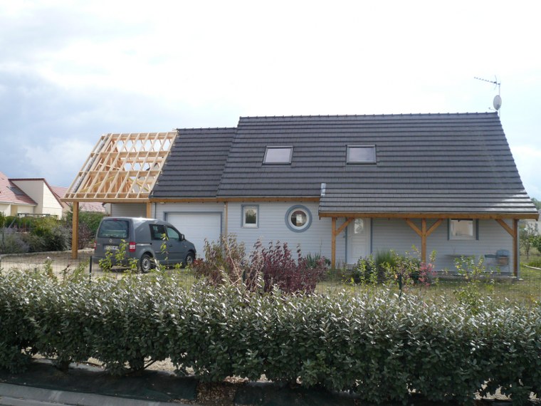Extension de maison en bois