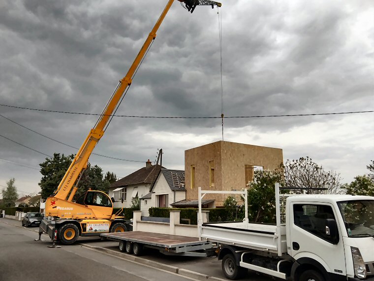 Extension de maison en bois