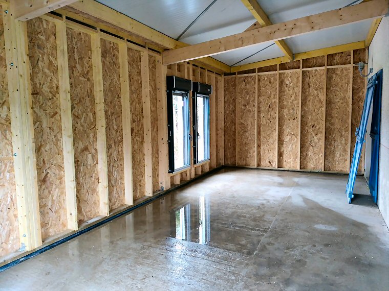 Extension de maison en bois