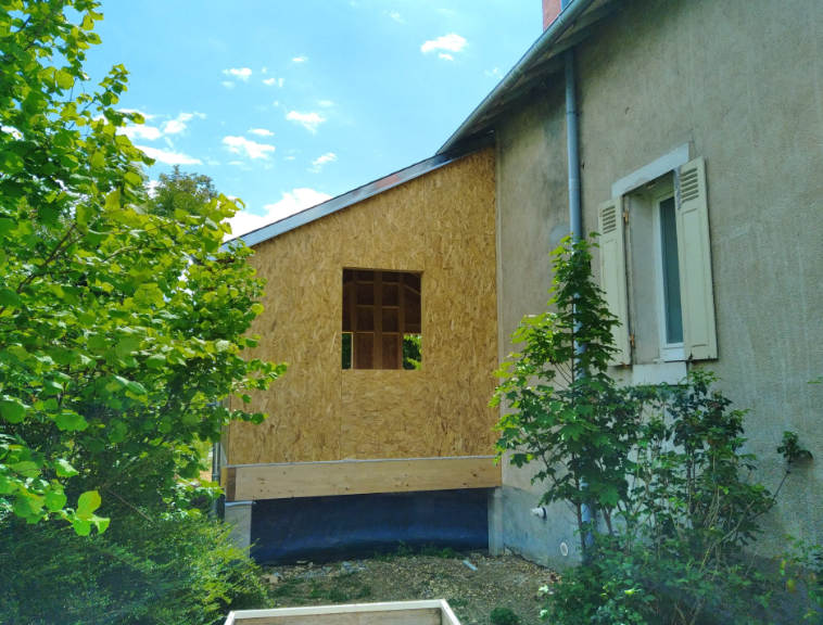Extension de maison en bois