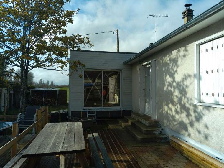 Extension de maison en bois