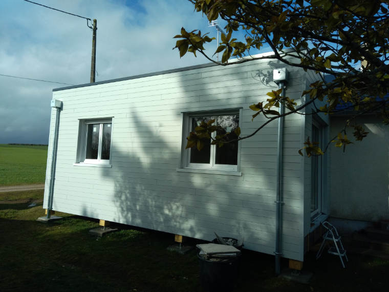 Extension de maison en bois