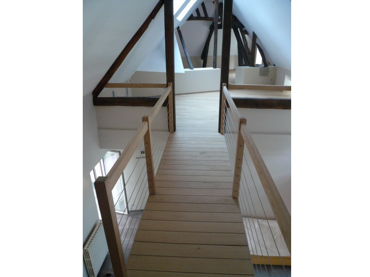 Renfort et modification de charpente