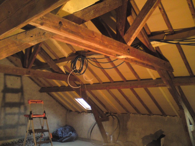 Renfort et modification de charpente