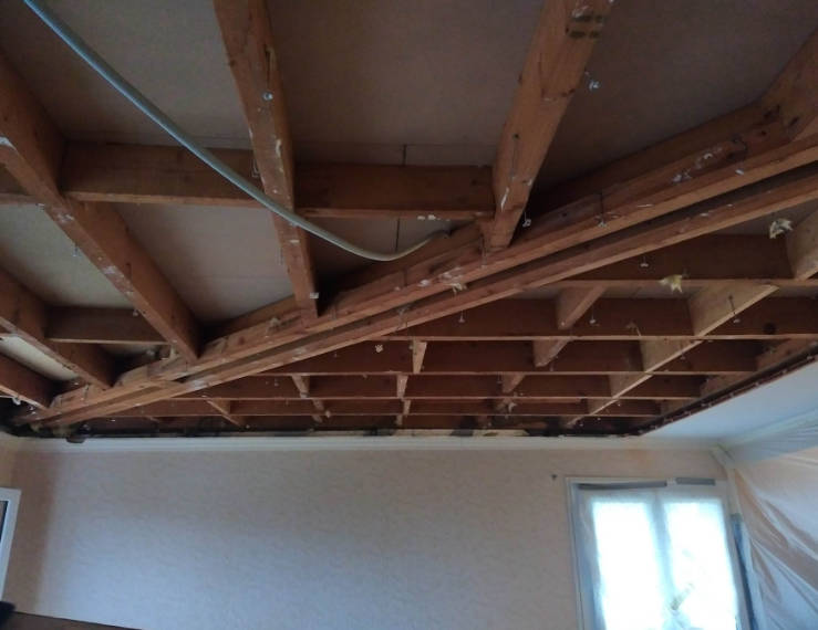 Renfort et modification de charpente