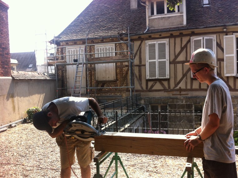 Restauration de charpente