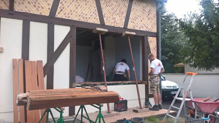 Restauration de charpente