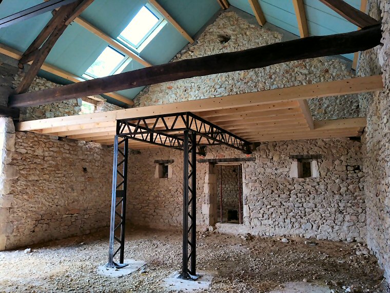 Restauration de charpente